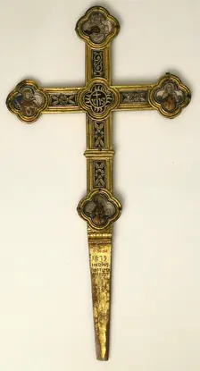 Processional Cross, Italian, 1479. Creator: Unknown
