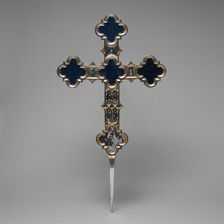 Processional Cross, Italian, 15th century. Creator: Unknown