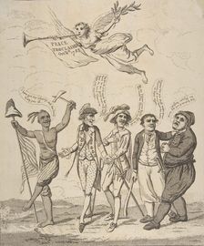 Proclamation of Peace, October 21, 1783., October 21, 1783. Creator: Anon