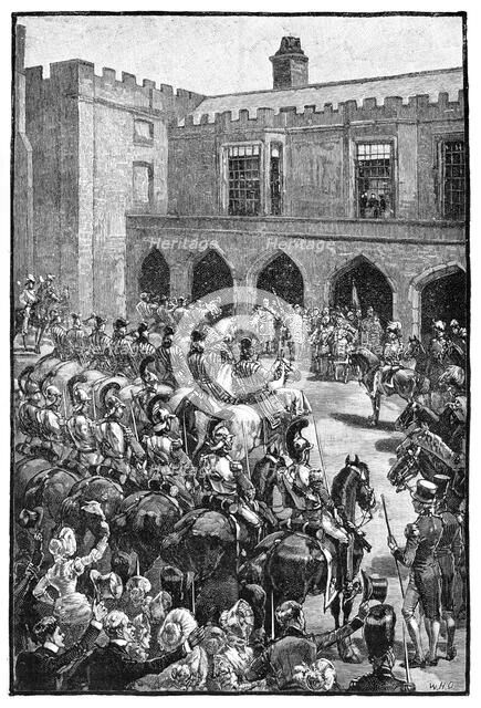 'Proclamation of the Queen', 19th century. Artist: Unknown