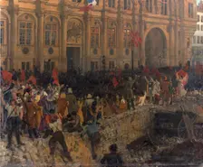 Proclamation of the Republic on February 24, 1848, c. 1902. Creator: Laurens, Jean-Paul (1838-1921)