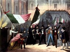 Proclamation of the Roman Republic, February 1849