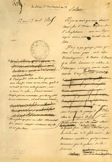 Proclamation to the army, 13 October 1805, (1921). Creator: Napoleon Bonaparte I