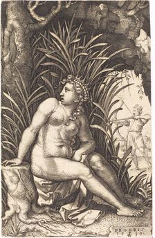 Procris, 1539. Creator: Georg Pencz