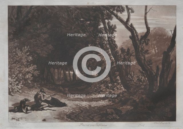 Procris and Cephalus. Creator: Joseph Mallord William Turner (British, 1775-1851).