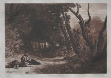 Procris and Cephalus. Creator: Joseph Mallord William Turner (British, 1775-1851)