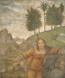 Procris Pierced by Cephalus Javelin, c. 1520/1522. Creator: Bernardino Luini