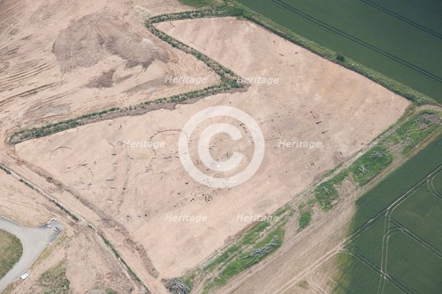 Probable later prehistoric/Roman settlement, Scarborough, North Yorkshire, 2015. Creator: Historic England.