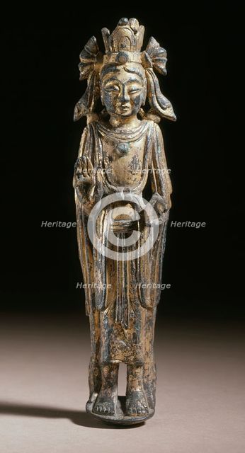 Probably Avalokiteshvara (Guanyin), the Bodhisattva of Mercy, between 591 and 618. Creator: Unknown.