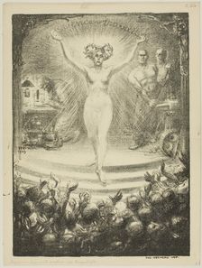 Program for a Matinée at the Trocadéro, 1903. Creator: Theophile Alexandre Steinlen