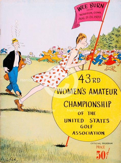 Programme for 43rd US Women's Amateur Championship, 1939. Creator: Unknown.
