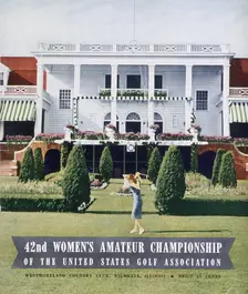 Programme for 42nd US Women's Amateur Championship, 1938. Creator: Unknown