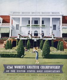 Programme for 42nd US Women's Amateur Championship, 1938. Creator: Unknown