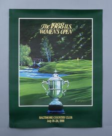 Programme for US Women's Open, 1988
