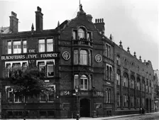 Progress in Typefounding - The Blackfriars Type Foundry 1909. Creator: Unknown
