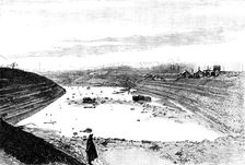 Progress of the Manchester Ship Canal works: finished cutting at Weaste, 1890. Creator: Unknown