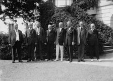Progressives Leaders Call On Wilson: Judge Albert R. Nortoni, St. Louis; J. A. Hopkins, New..., 1916 Creator: Harris & Ewing