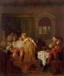 Prodigal Son, 1649. Creator: Gabriel Metsu