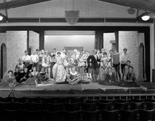 Production of Shakespeare's "Twelfth Night", Worksop College, Derbyshire, 1960. Creator: Michael Walters