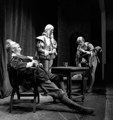 Production of Shakespeare's "Twelfth Night", Worksop College, Derbyshire, 1960. Creator: Michael Walters