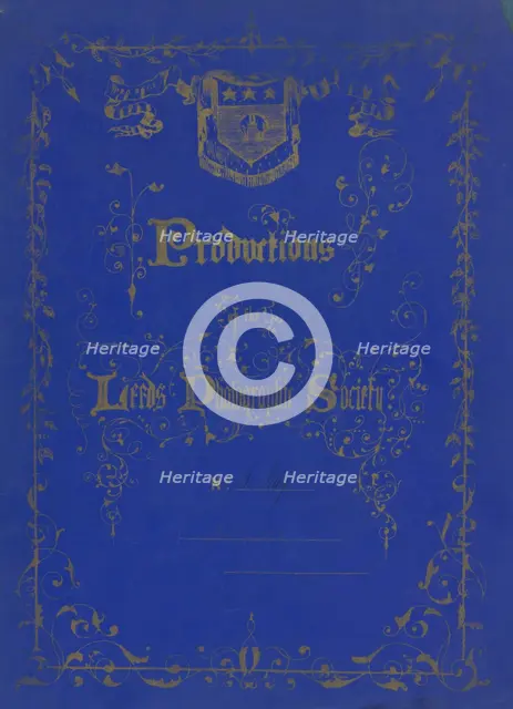 Productions of the Leeds Photographic Society, 1852. Creator: T. Dixon.