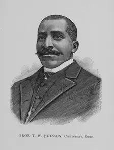 Prof. T. W. Johnson, Cincinnati, Ohio, 1888. Creator: Unknown