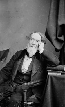 Prof. Alexander Dallas Bache, between 1855 and 1865. Creator: Unknown