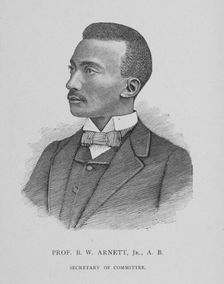 Prof. B. W. Arnett, Jr., A. B., 1888. Creator: Unknown