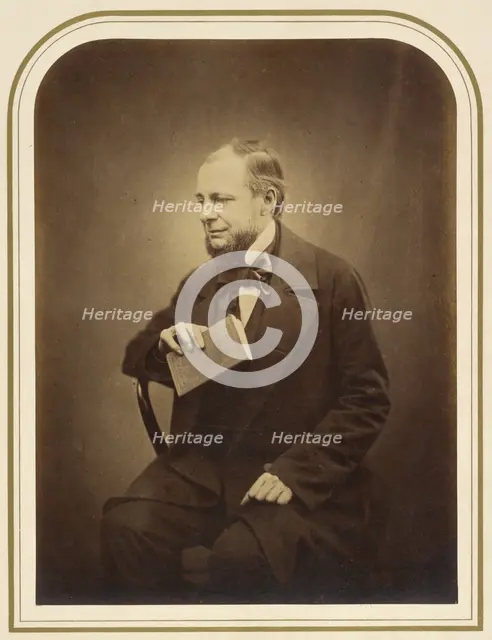 Prof. Ch. C. Babington, about 1855. Creator: Maull & Polyblank.