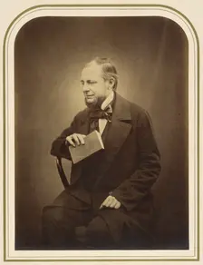 Prof. Ch. C. Babington, about 1855. Creator: Maull & Polyblank