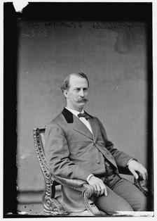 Prof. Edward M. Gallaudet, between 1870 and 1880. Creator: Unknown