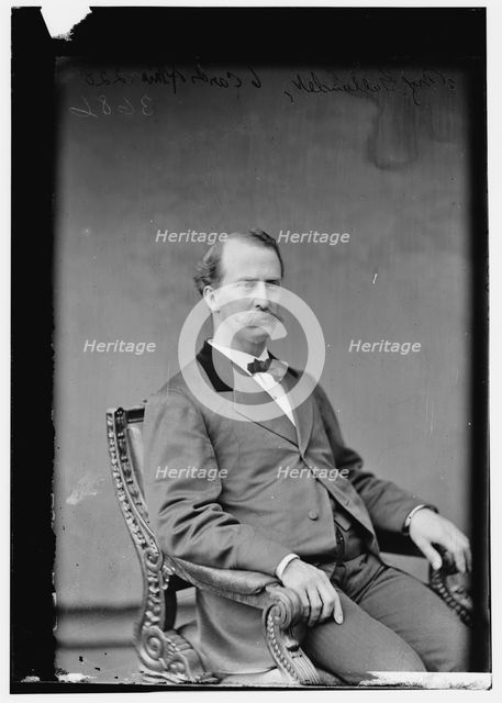 Prof. Edward M. Gallaudet, between 1870 and 1880. Creator: Unknown.
