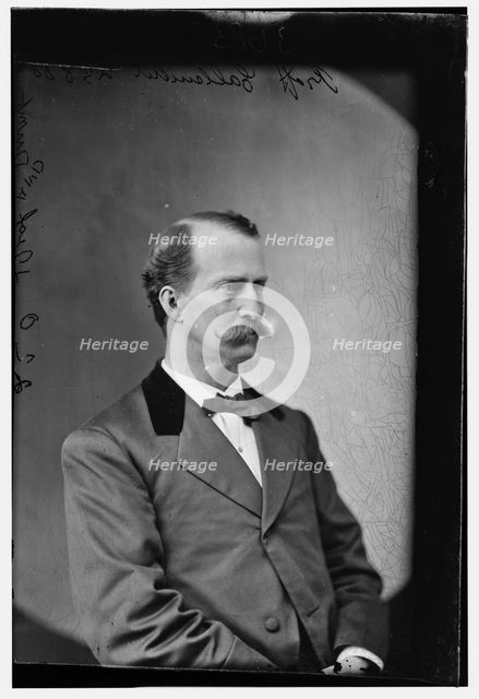 Prof. Edward M. Gallaudet, between 1870 and 1880. Creator: Unknown.