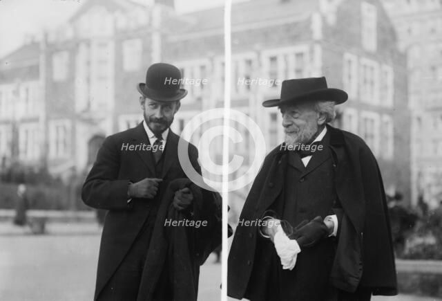 Prof. Geo. McAneny, Dr. Jacobi, 1912. Creator: Bain News Service.