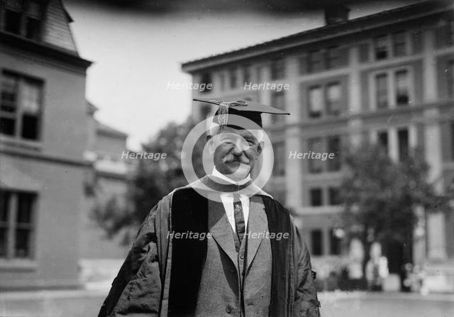 Prof. Gorgas, Columbia, 1913. Creators: Bain News Service, George Graham Bain.