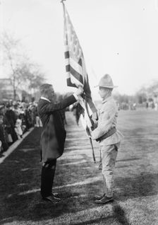Prof. H. G. Osborn ["Old Glory"], between c1915 and c1920. Creator: Bain News Service