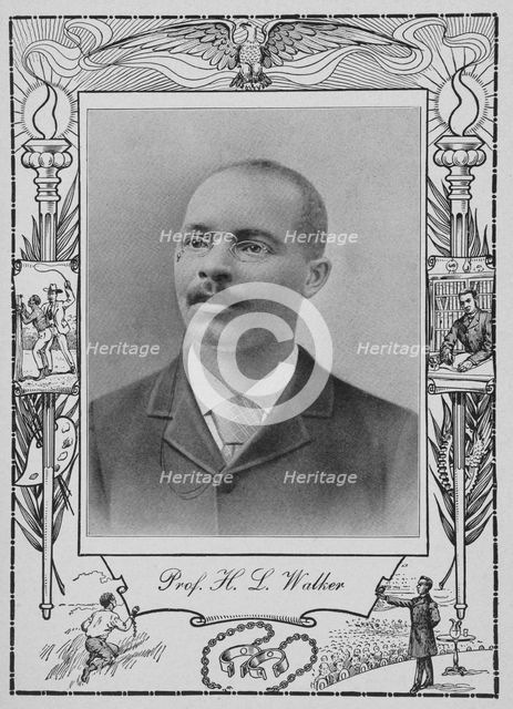Prof. H. L. Walker [recto], 1902. Creator: Unknown.