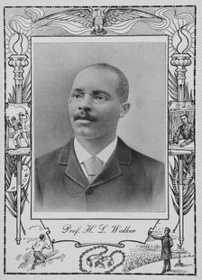 Prof. H. L. Walker [recto], 1902. Creator: Unknown