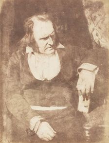 Prof. John Wilson, 1843-47. Creators: David Octavius Hill, Robert Adamson, Hill & Adamson