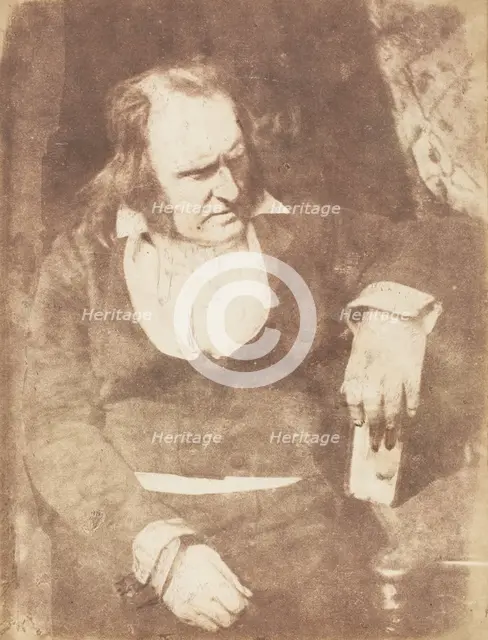 Prof. John Wilson, 1843-47. Creators: David Octavius Hill, Robert Adamson, Hill & Adamson.