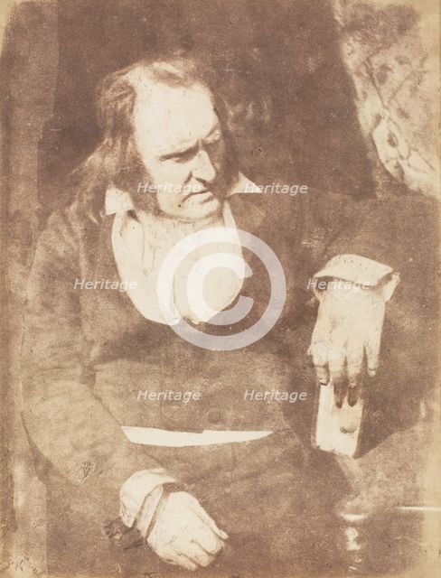 Prof. John Wilson, 1843-47. Creators: David Octavius Hill, Robert Adamson, Hill & Adamson.