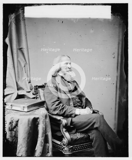 Prof. Pierce, between 1860 and 1875. Creator: Unknown.