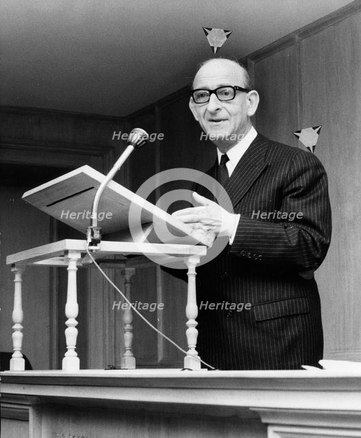 Prof Raymond Aron ( 1905-1983), 1969. Creator: Unknown.