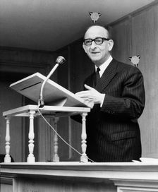 Prof Raymond Aron ( 1905-1983), 1969. Creator: Unknown