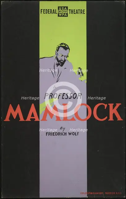 Professor Mamlock, New York, [1930s]. Creator: Unknown.