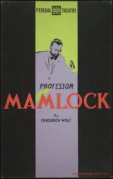 Professor Mamlock, New York, [1930s]. Creator: Unknown