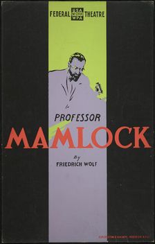 Professor Mamlock, New York, [1930s]. Creator: Unknown