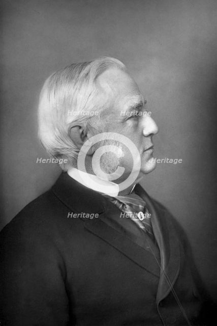 Professor Max Müller (1823-1900), German philologist and Orientalist, 1893.Artist: W&D Downey