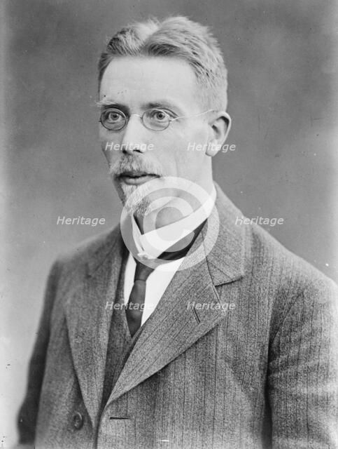 Professor August Krogh, between c1915 and c1920. Creator: Bain News Service.