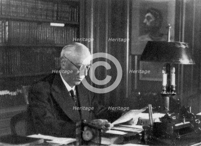 Professor Charles Laubry, French cardiologist, 1940. Artist: Unknown
